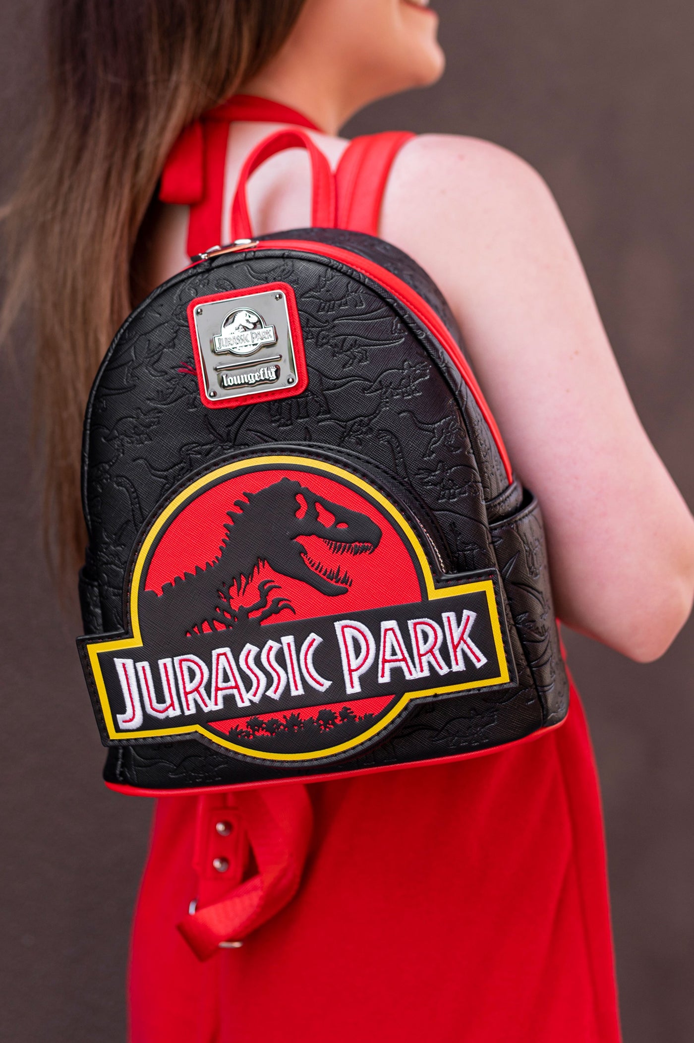 Loungefly Universal Jurassic Park Logo Mini Backpack - IRL 01