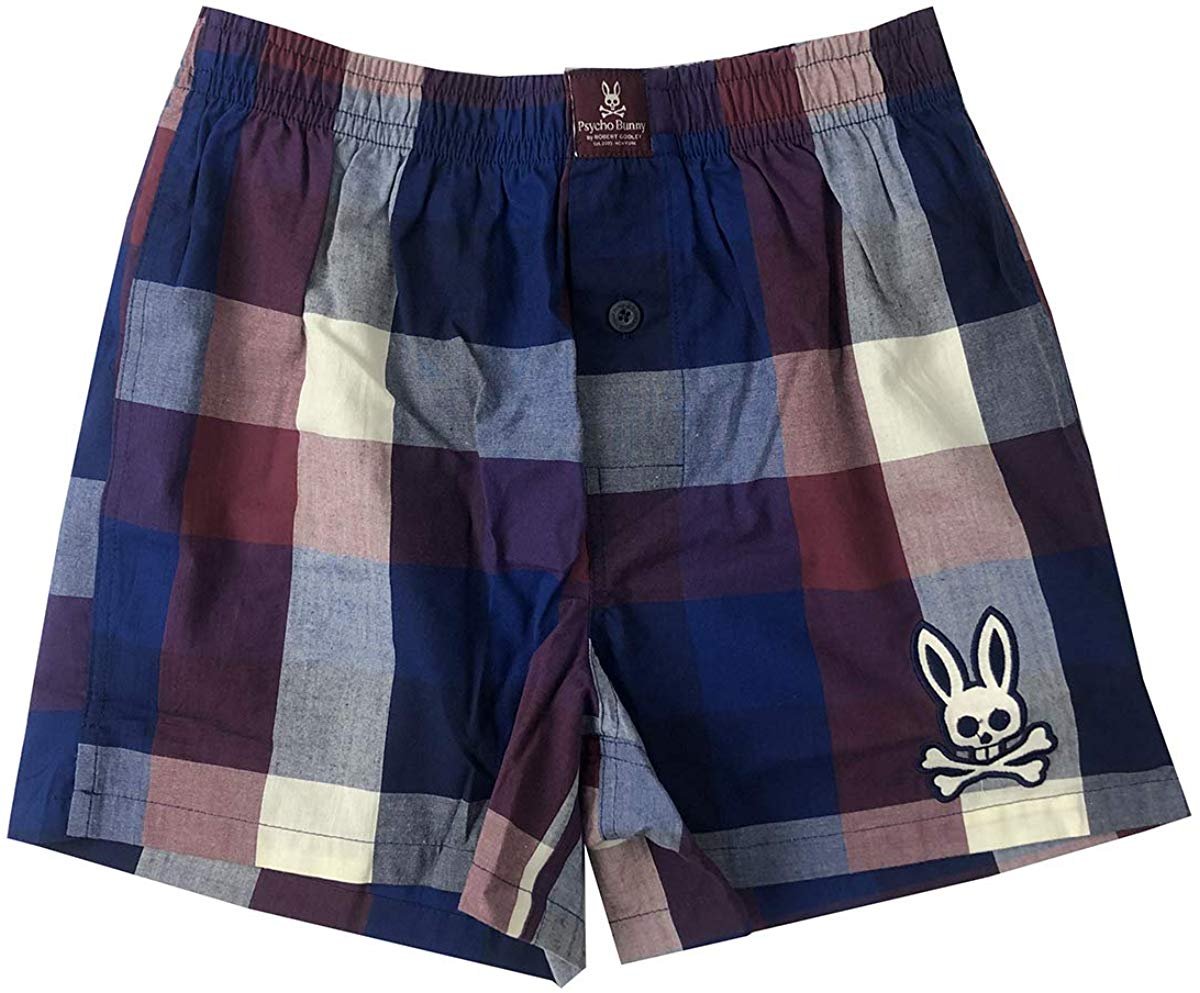 Mens Printed Woven Boxers