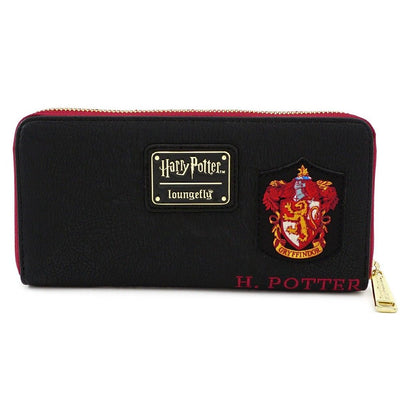 Loungefly x Harry Potter Uniform Cosplay Zip-Around Wallet - BACK