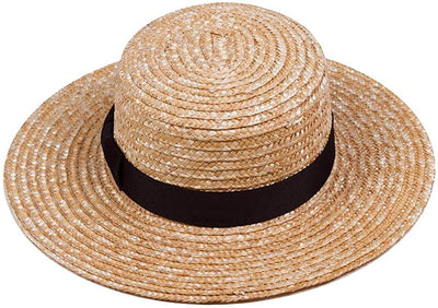 Spencer Straw Boater Hat