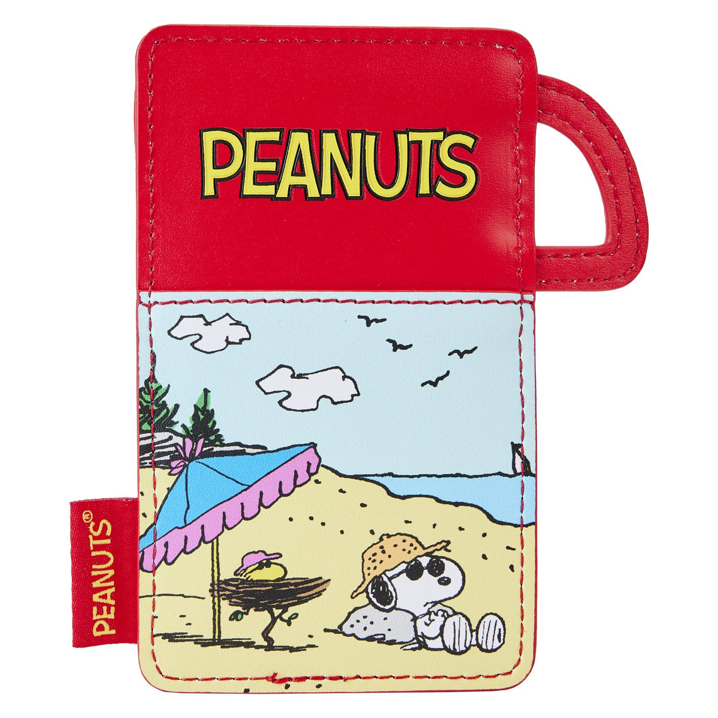 Loungefly Peanuts Charlie Brown Drink Cardholder - Front
