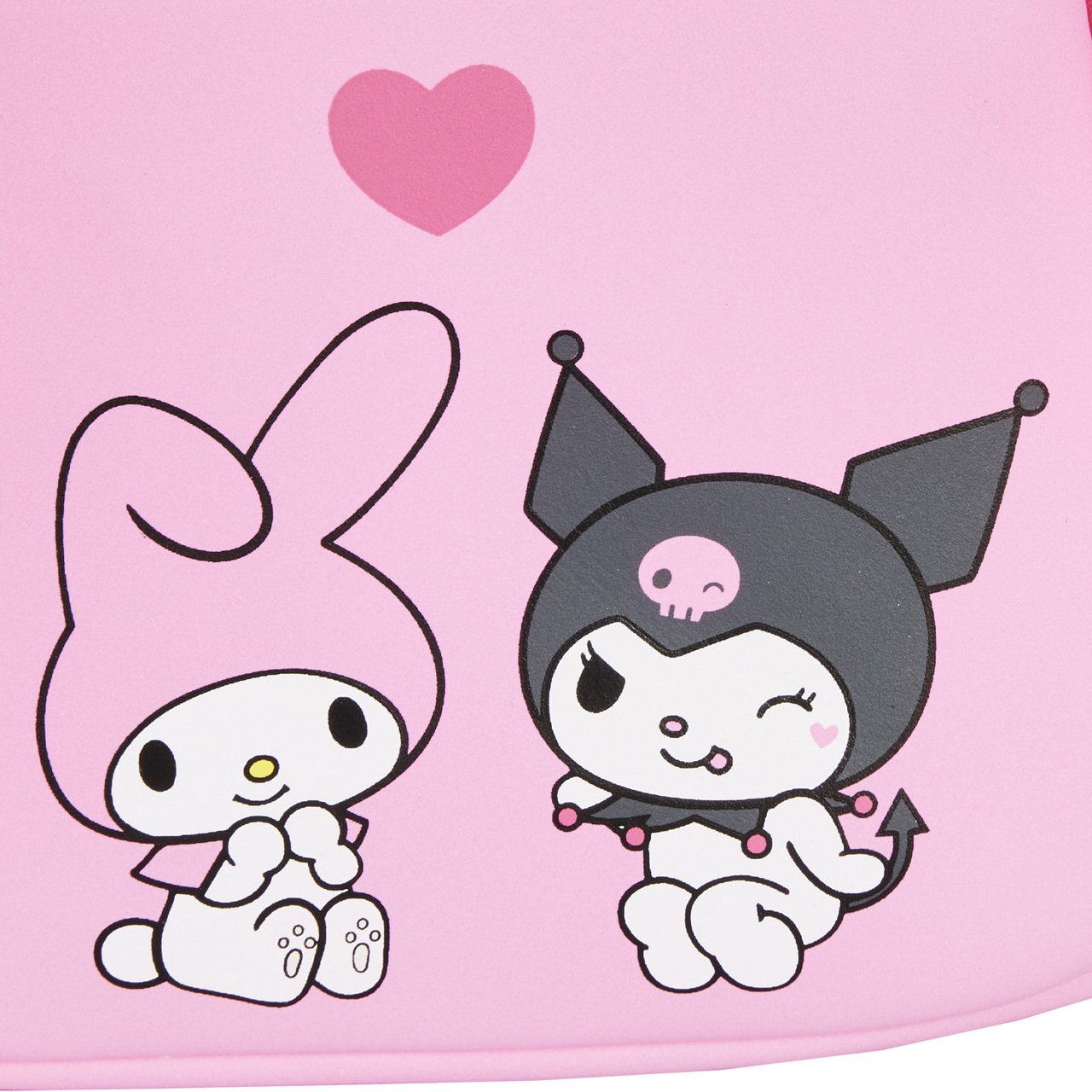 Loungefly Sanrio My Melody Kuromi Double Pocket Mini Backpack - Back Detail
