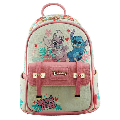 WondaPop Disney Lilo & Stich Angel and Stitch Mini Backpack - Front