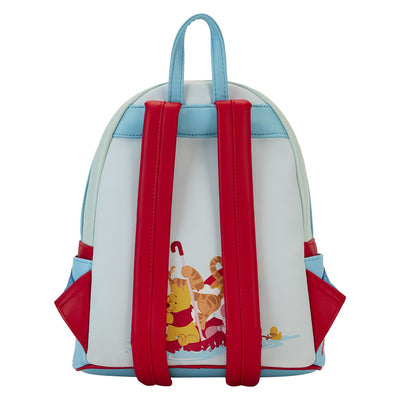 Loungefly Disney Winnie the Pooh and Friends Rainy Day Mini Backpack - Back