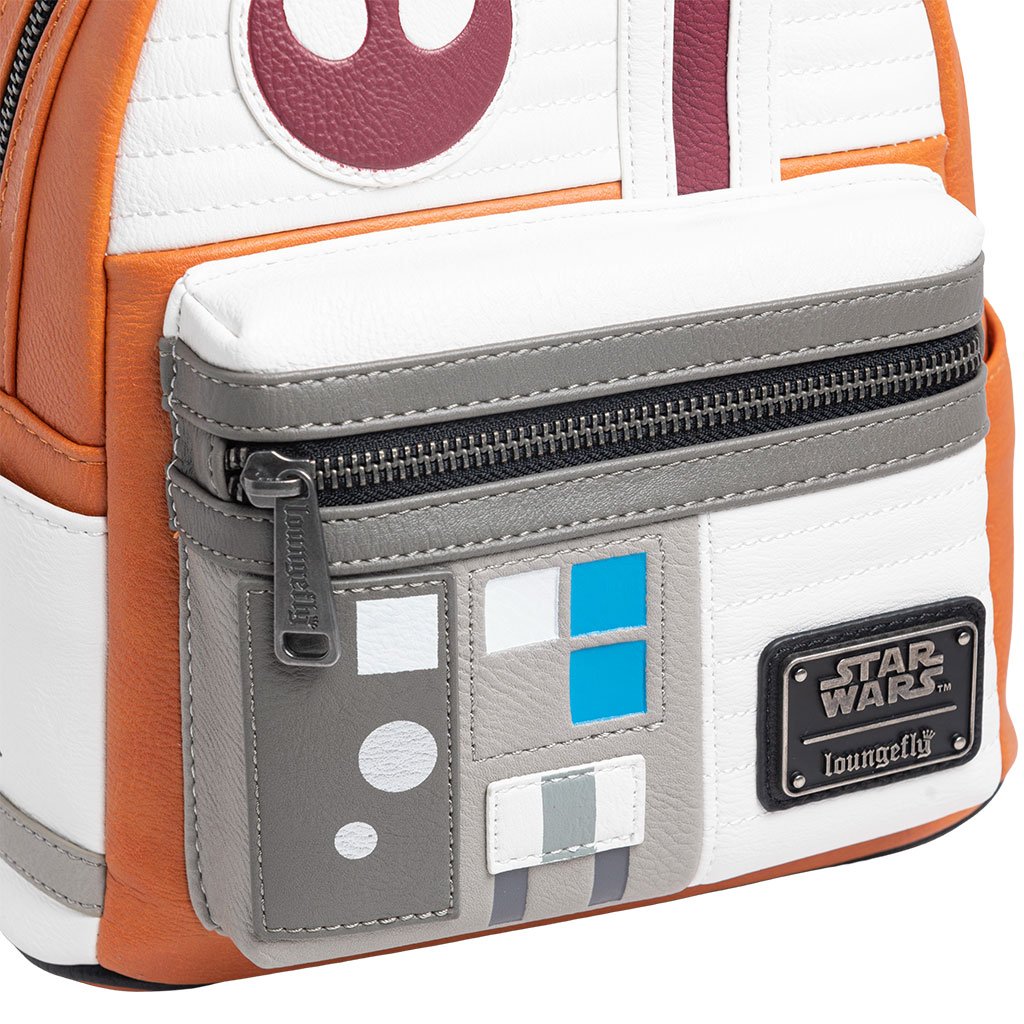 707 Street Exclusive - Star Wars Rebel Cosplay Mini Backpack - Front Compartment