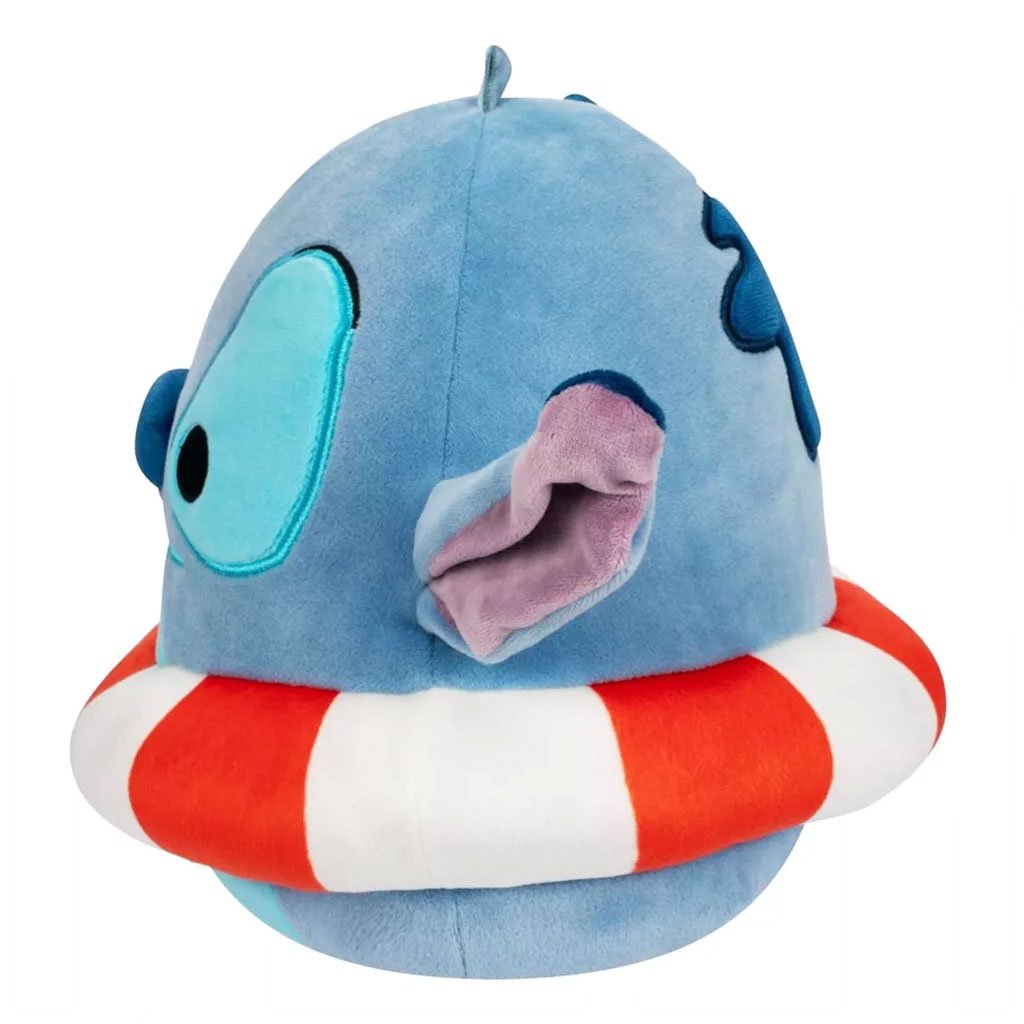 Squishmallows Disney Lilo and Stitch 8" Stitch Floaty Plush Toy - Side View