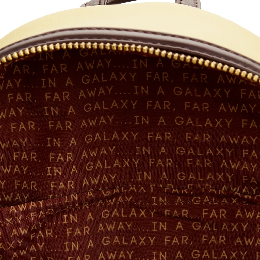 Loungefly Star Wars Lands Jakku Mini Backpack - Interior Lining