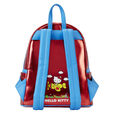 Loungefly Sanrio Hello Kitty 50th Anniversary Coin Bag Mini Backpack - Back