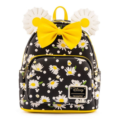 Loungefly Disney Minnie Mouse Daisies Mini Backpack - Front View