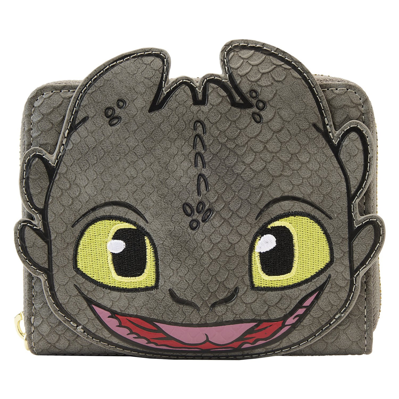 671803392694 - Loungefly Dreamworks How to Train Your Dragon Toothless Cosplay Zip-Around Wallet - Front