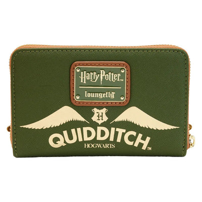 Loungefly Harry Potter Golden Snitch Zip-Around Wallet - Back