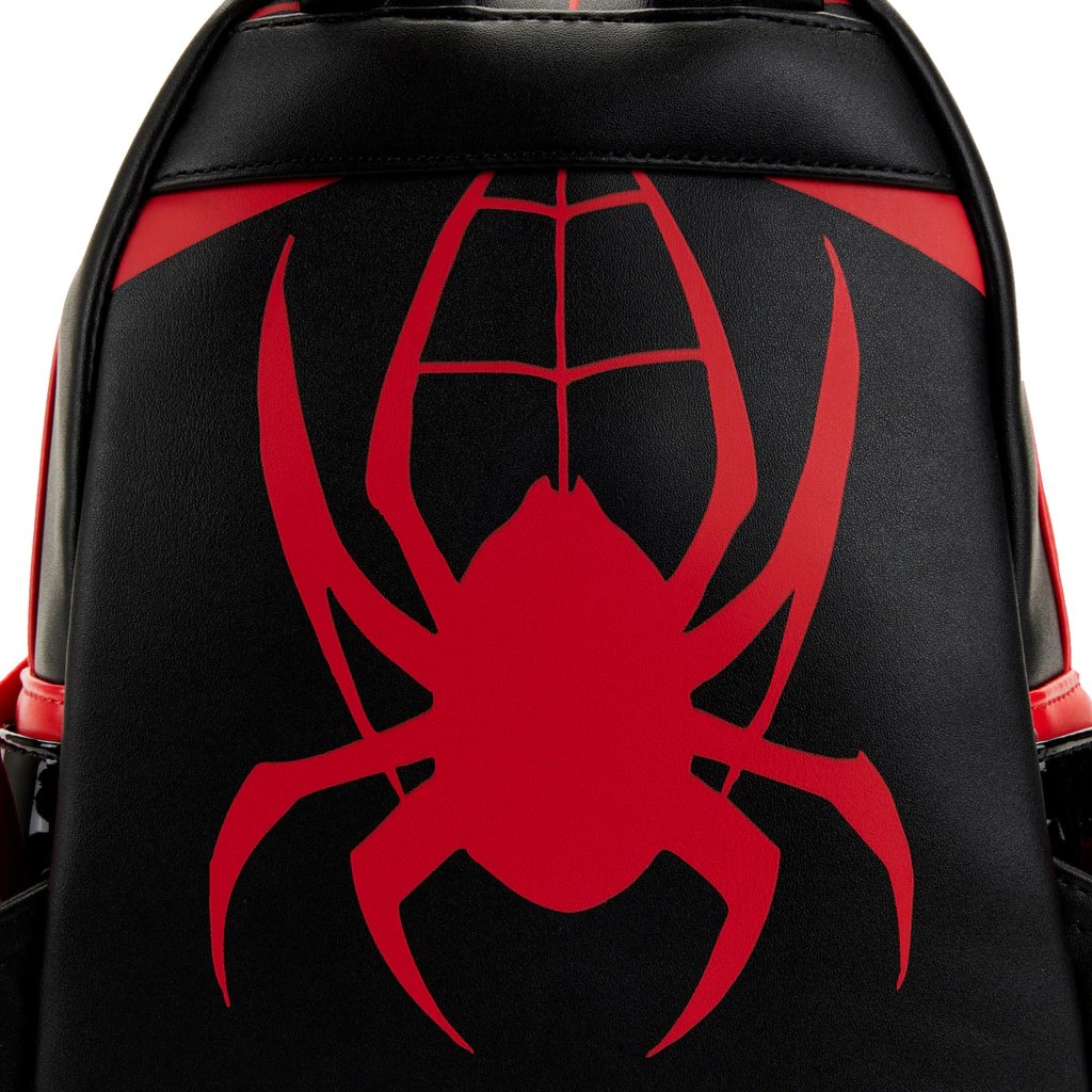 Loungefly Marvel Miles Morales Cosplay Mini Backpack - Back Print