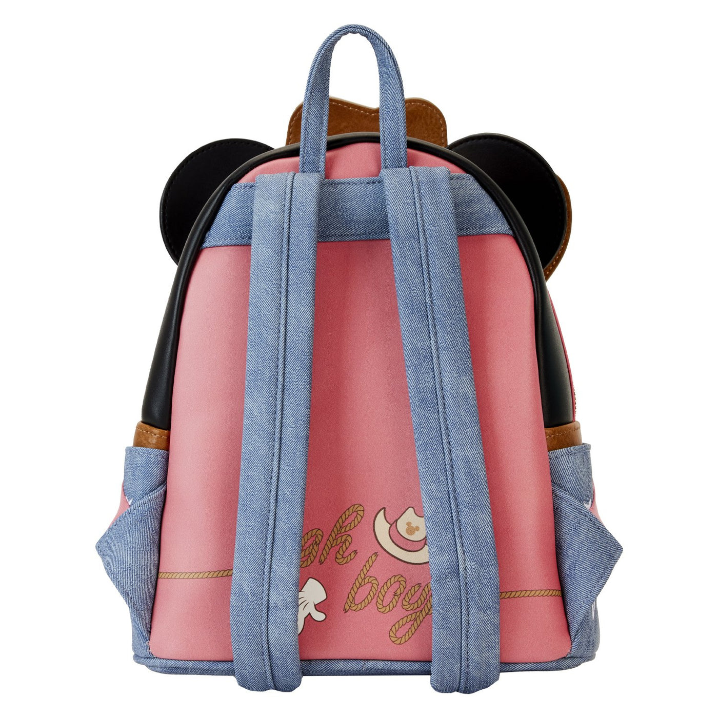Loungefly Disney Western Mickey Mouse Cosplay Mini Backpack - Back