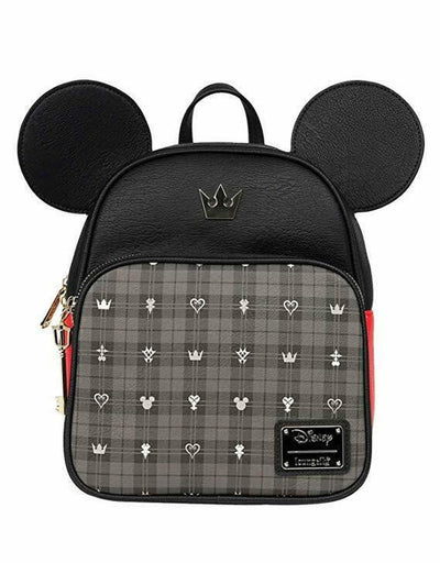 Loungefly Mickey Mouse Kingdom Hearts Mini Backpack - FRONT