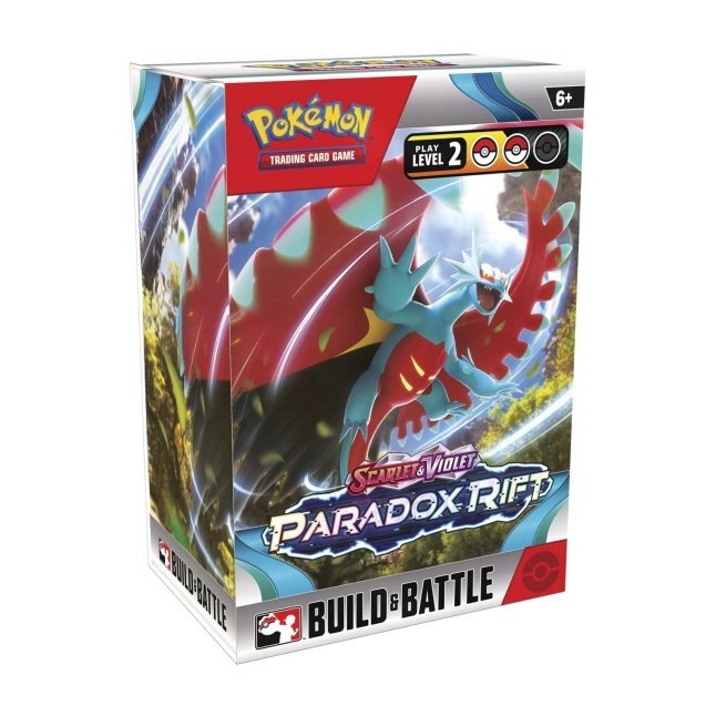 Pokemon TCG: Scarlet &amp; Violet-Paradox Rift Build &amp; Battle Box Card Game - Packaging