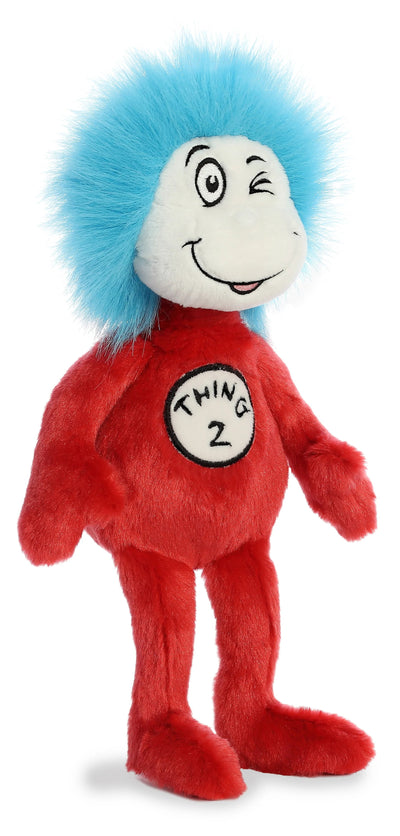 Aurora Dr. Seuss The Cat in the Hat 12" Thing 2 Plush Toy - Alternate Side View