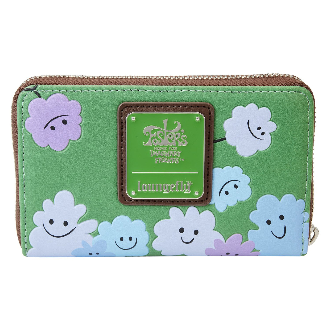 Loungefly Cartoon Network Foster's Home For Imaginary Friends Mac and Blue Zip-Around Wallet - Back