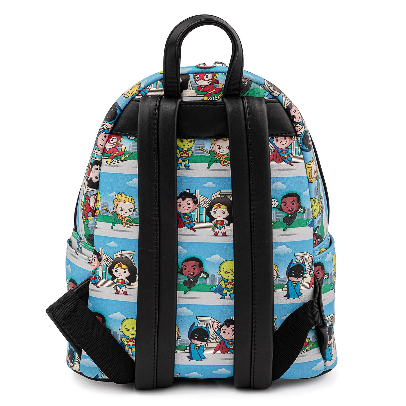DC Comics Superheroes Chibi Lineup Mini Backpack