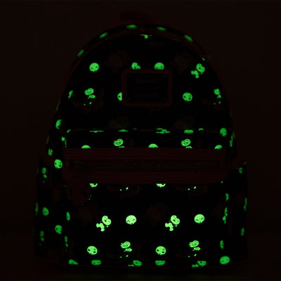 707 Street Exclusive - Loungefly Sanrio Glow in the Dark Kuromi and Baku Mini Backpack - Glow in the Dark
