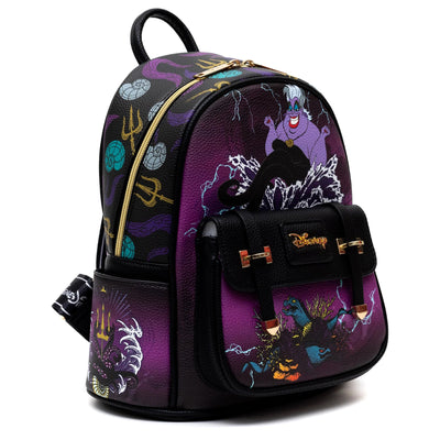 WondaPop Disney Villains Ursula Mini Backpack - Side View