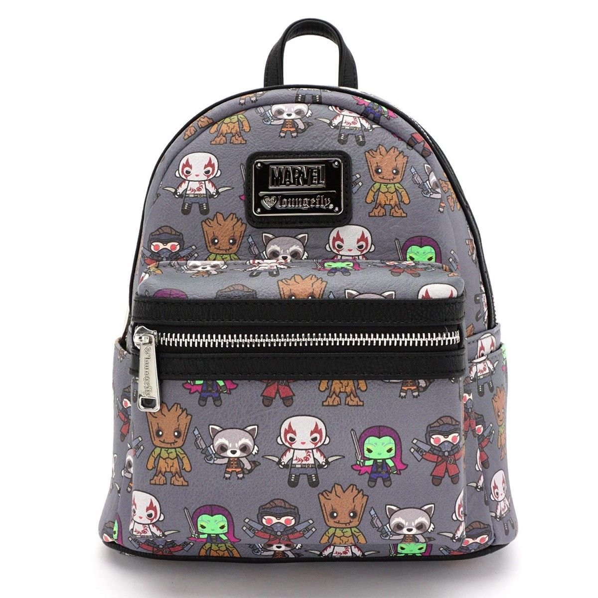 Loungefly X Marvel Guardians of the Galaxy Kawaii Mini Backpack - FRONT