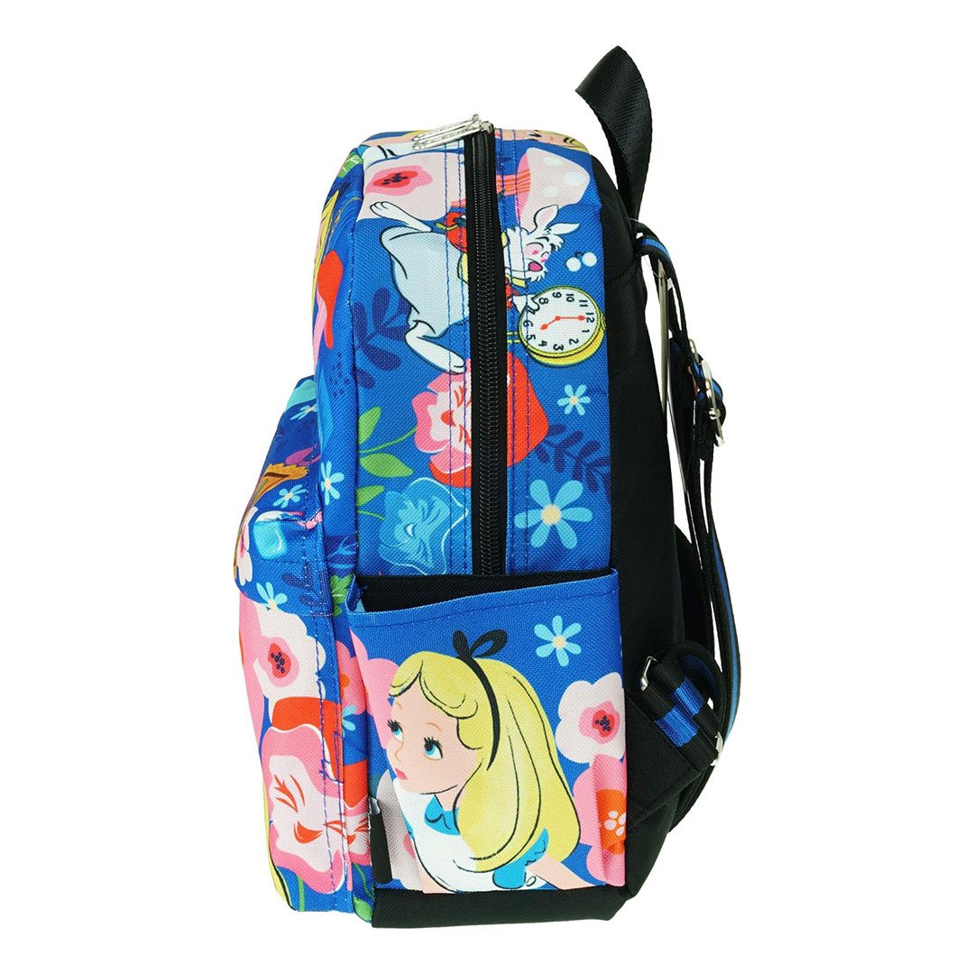 WondaPop Disney Alice in Wonderland Nylon Mini Backpack - Side 1