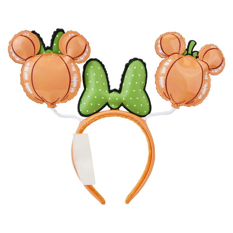 Stitch Shoppe by Loungefly Disney Mickey and Minnie Pumpkin Balloon Headband - August Preorder - Back