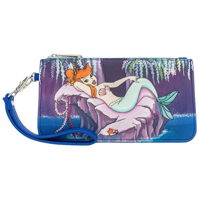 707 Street Exclusive - Loungefly Disney Peter Pan Mermaids Flap Wallet - Loungefly wallet front