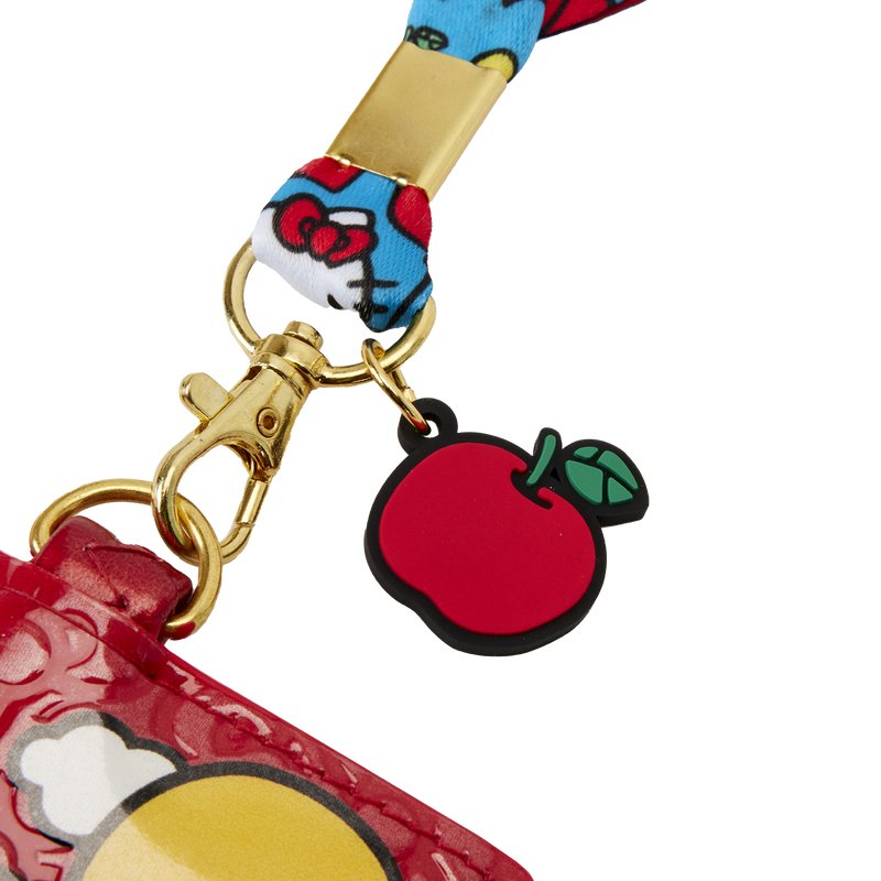 Loungefly Sanrio Hello Kitty 50th Anniversary Classic Lanyard with Cardholder - Charm