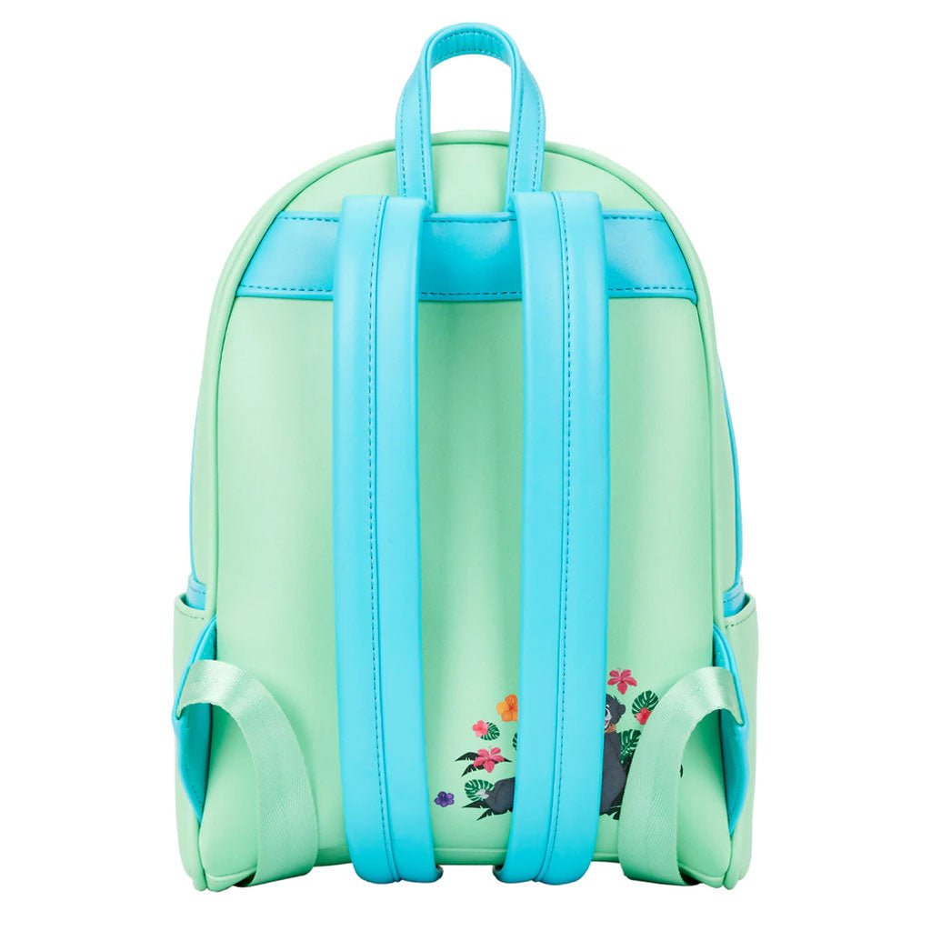 Loungefly Disney Jungle Book Bare Necessities Mini Backpack - Back