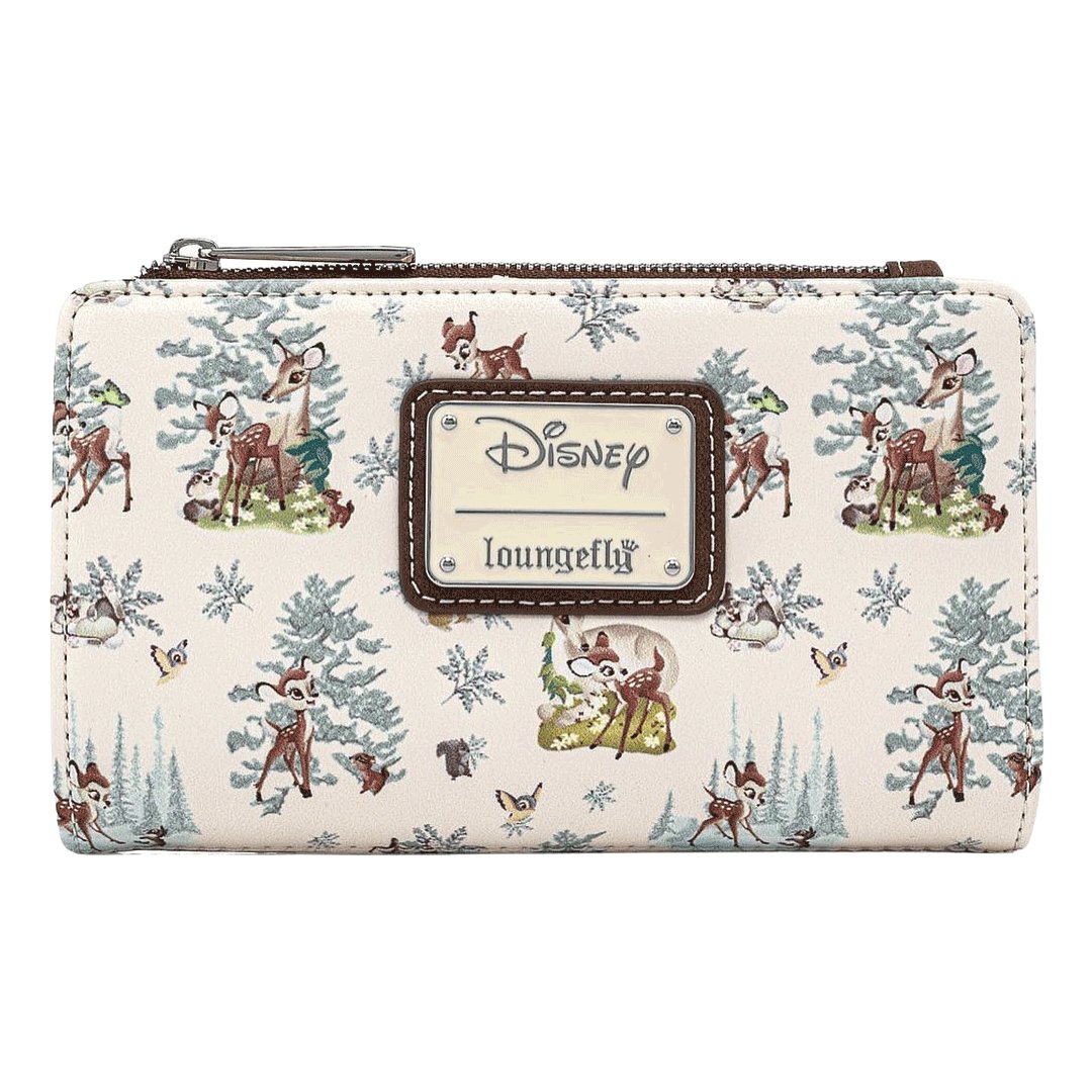 Bambi Scenes Allover Print Wallet - front