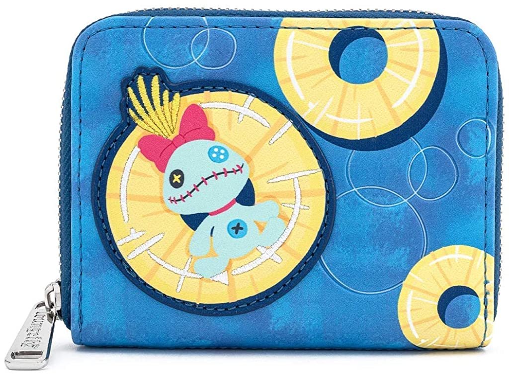 Loungefly Disney Lilo &amp; Stitch Pineapple Floaty Scrump Wallet