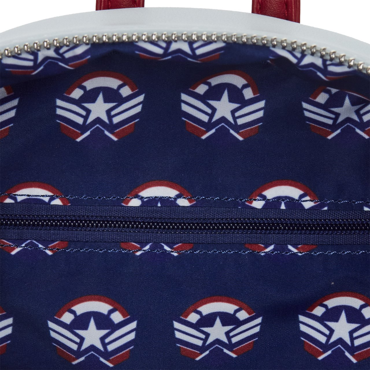 Loungefly Marvel Falcon Captain America Cosplay Mini Backpack - Lining