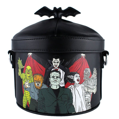 Cakeworthy Universal Monsters Trick or Treat Bucket Purse - Front