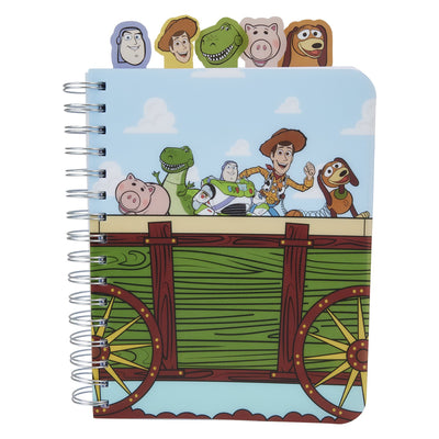 Loungefly Pixar Toy Story Toy Box Tab Notebook - Front
