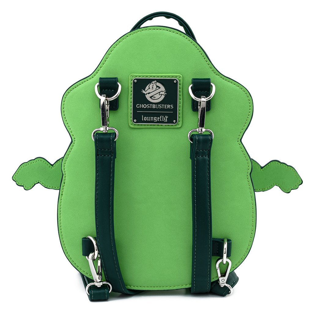 Loungefly Ghostbusters Slimer Convertible Backpack - Back