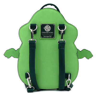 Loungefly Ghostbusters Slimer Convertible Backpack - Back