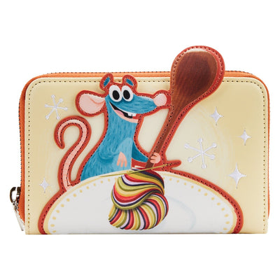 Loungefly Disney Pixar Moments Ratatouille Dish Zip-Around Wallet - Front