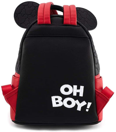 Disney Mickey Mouse Oh Boy Quilted Cosplay Mini Backpack