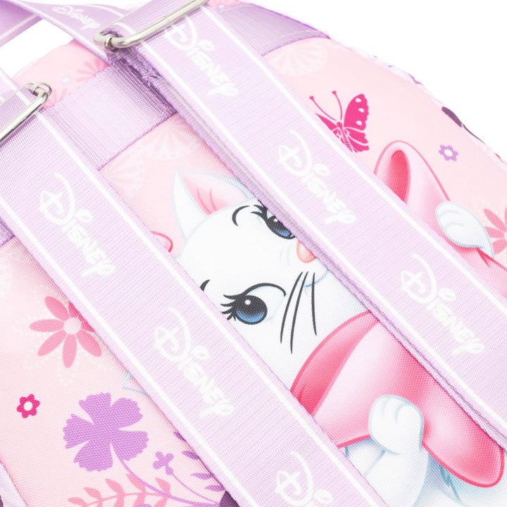 WondaPop Disney The Aristocats Marie 13" Nylon Mini Backpack - Back Straps