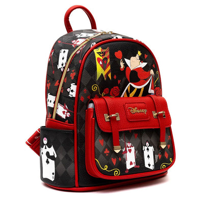 WondaPop Disney Alice in Wonderland Queen of Hearts Mini Backpack - Side angle 1