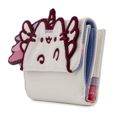Pusheen Unicorn Plush Flap Zip Wallet