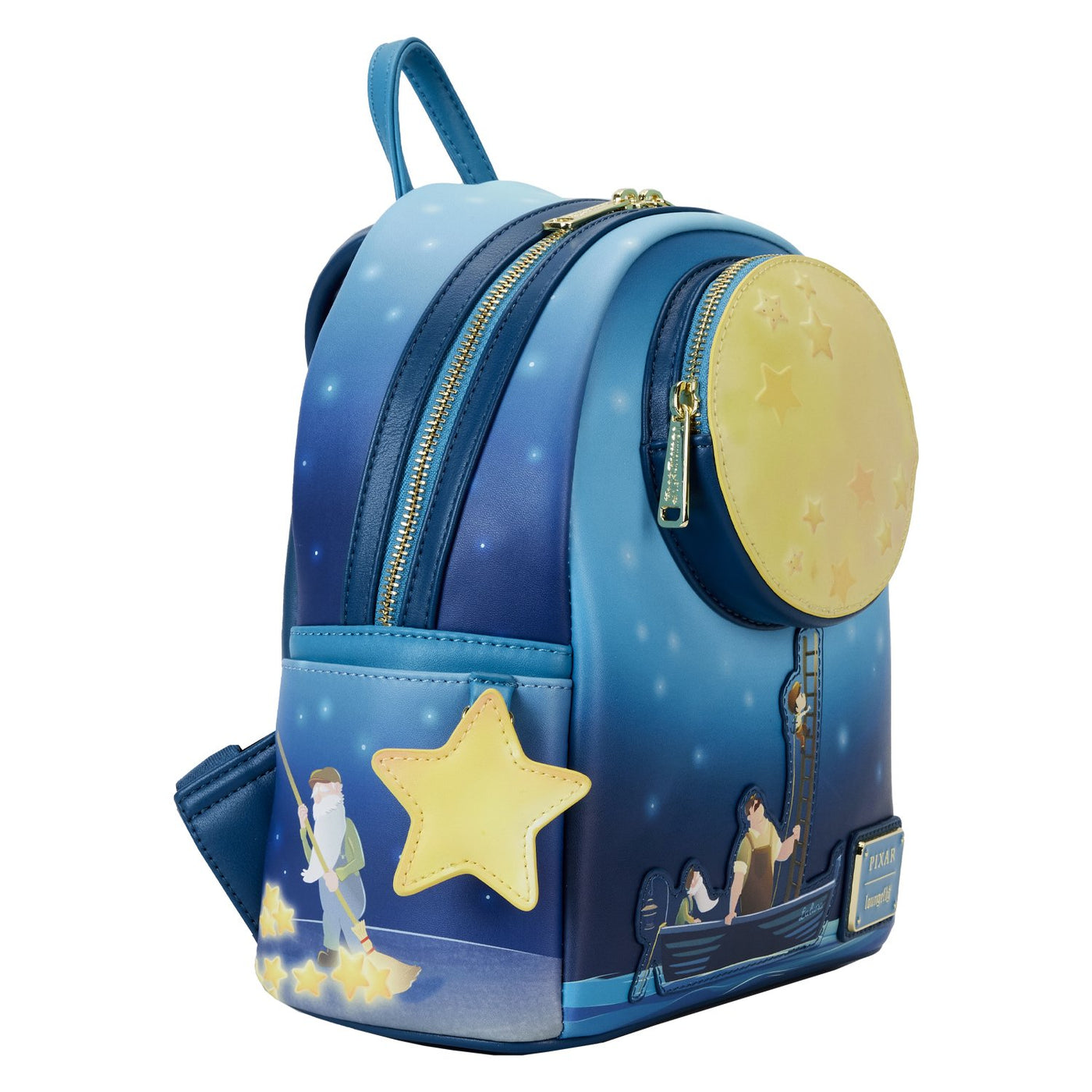 Loungefly Pixar La Luna Glow Mini Backpack - Side View