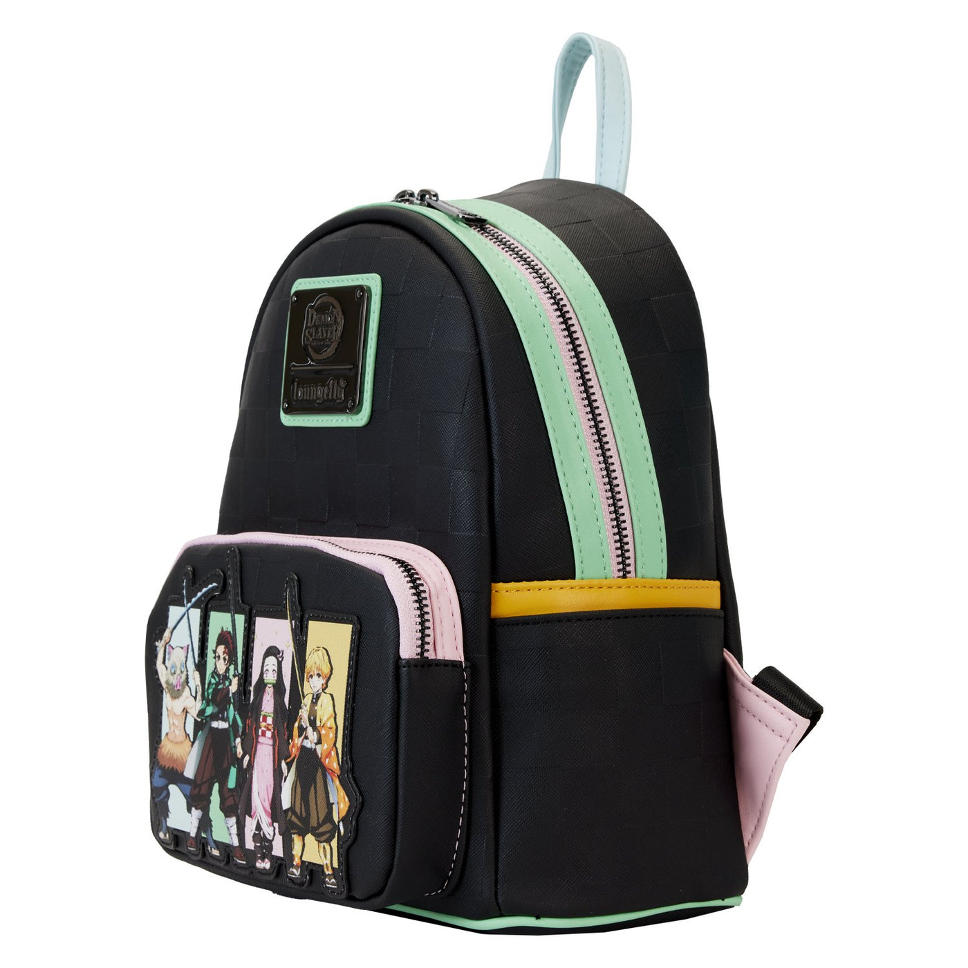 Loungefly Aniplex Demon Slayer Group Mini Backpack - Side View