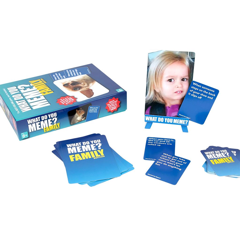 810816030456 - What Do You Meme?® Family Edition Family Card Game - Game Scenario B