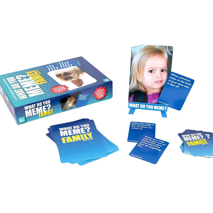 810816030456 - What Do You Meme?® Family Edition Family Card Game - Game Scenario B
