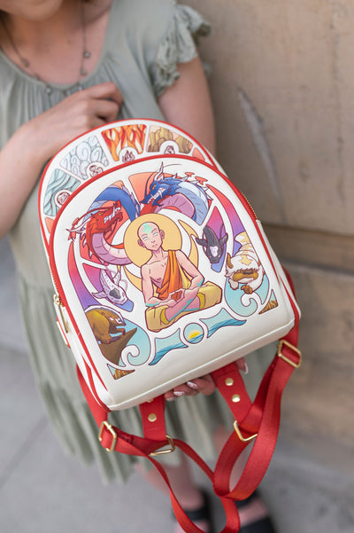 Loungefly Avatar Aang Meditation Mini Backpack - IRL 01