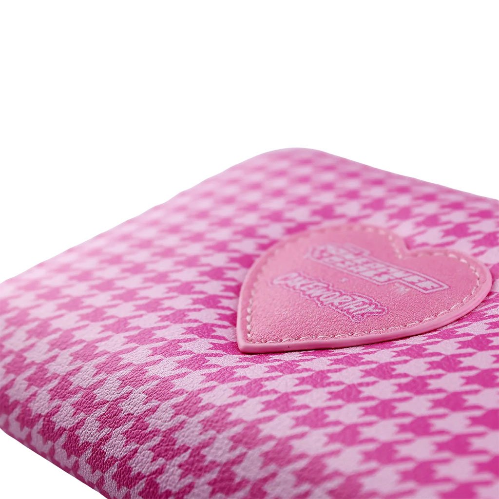Cakeworthy Powerpuff Girls Houndstooth Wallet - Back Close Up