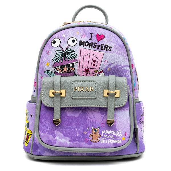 Monsters inc 2025 loungefly mini backpack