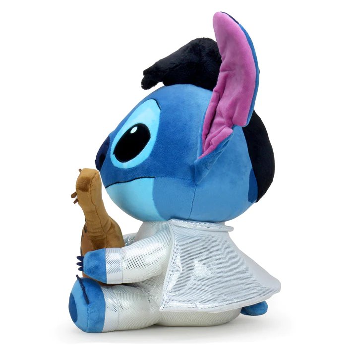 Kidrobot Disney Lilo and Stitch 16" HugMe Elvis Stitch Vibrating Plush Toy - Full Side View